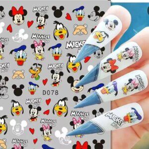 120+ Nail Disney Design Nail Art